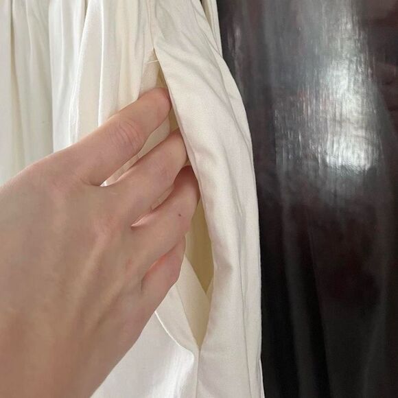 Rare $658 O Pioneers Jemima Beautiful Cotton Patchwork Quilt Cottage Dress Small - Picture 5 of 7